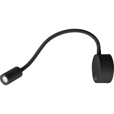 SLV DIO FLEX PLATE (1002431) Fali lámpa Fixen beépített LED-es 1.9 W Fekete (1002431)