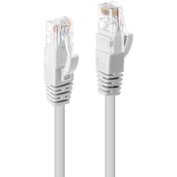 Lindy 48093 netværkskabel Hvid 2 m Cat6 U/UTP (UTP)