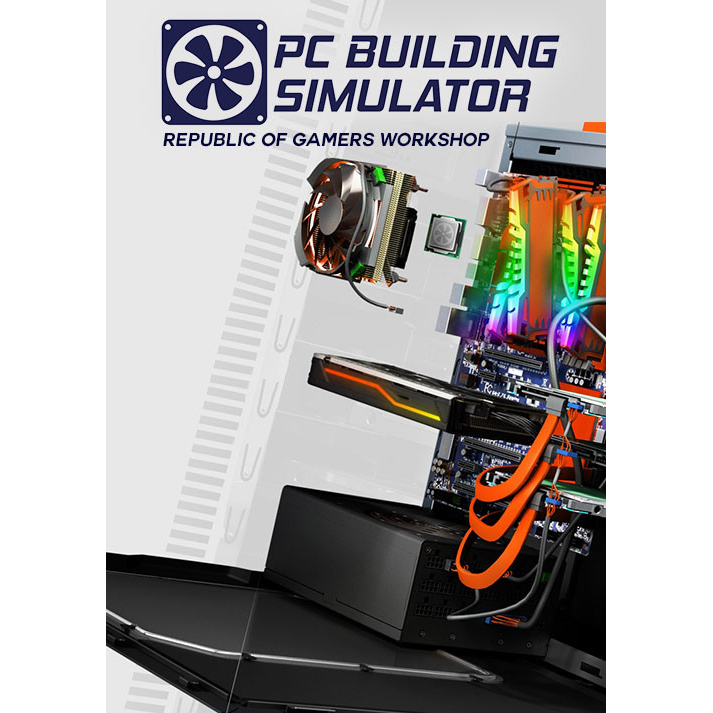 PC Building Simulator - Republic of Gamers Workshop (PC - Steam elektronikus játék licensz)