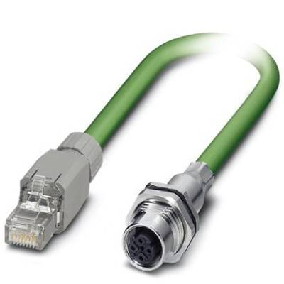 Phoenix Contact 1416158 Érzékelő-/működtető összekötő Dugó, egyenes, Alj, beépíthető Pólusszám: 4 1 db (1416158)