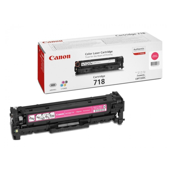 Canon CRG-718 M tonerpatron 1 stk Original Magenta