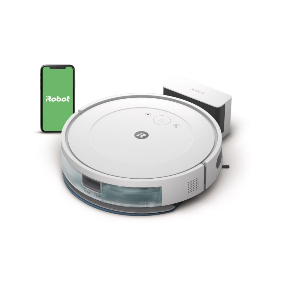 iRobot Y011640 Roomba Combo Essential Robotproszívó Felmosó funkcióval - Fehér (Y011640)