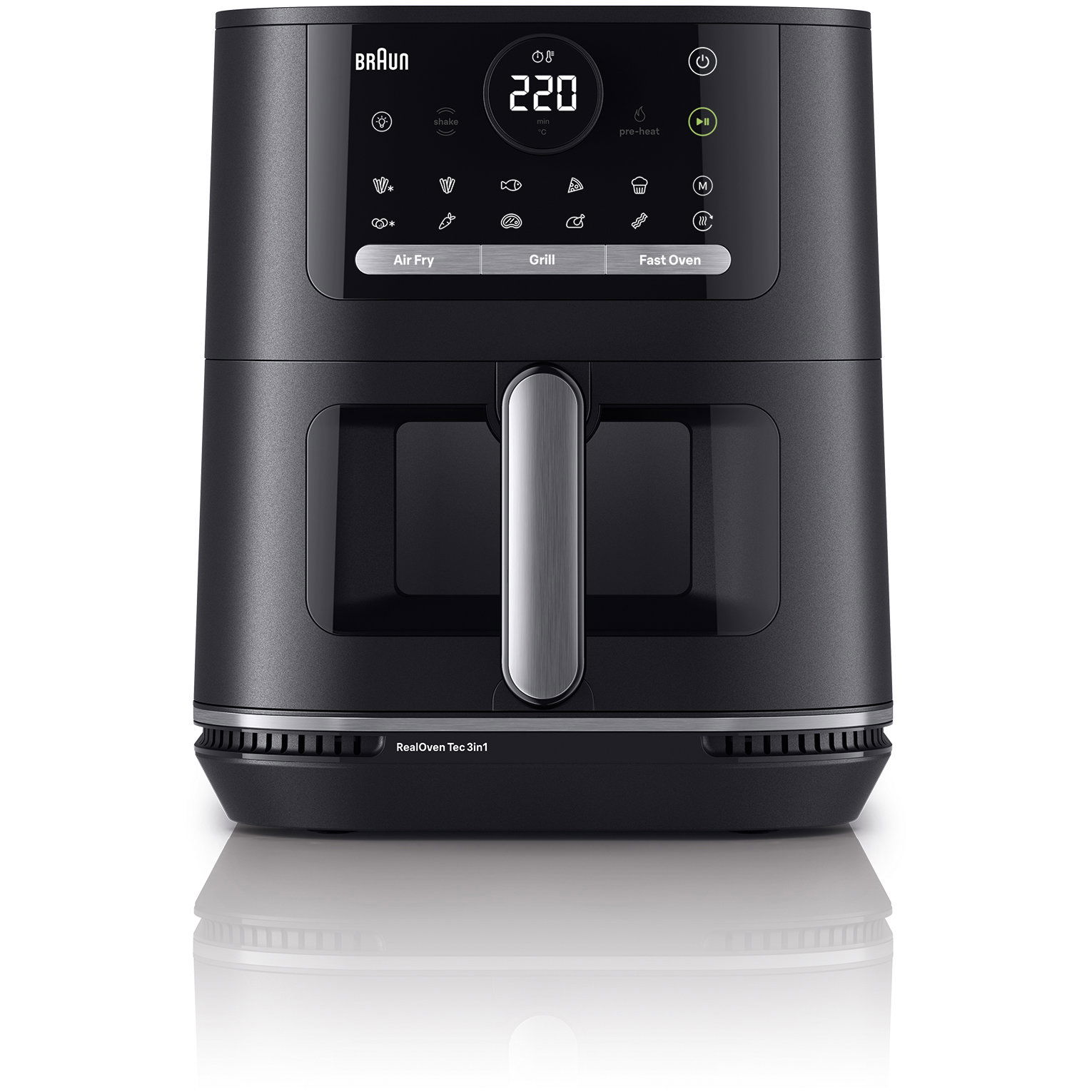 Braun HF5073IBK MultiFry 5 2000W forrólevegős fritőz fekete (8021098005304)