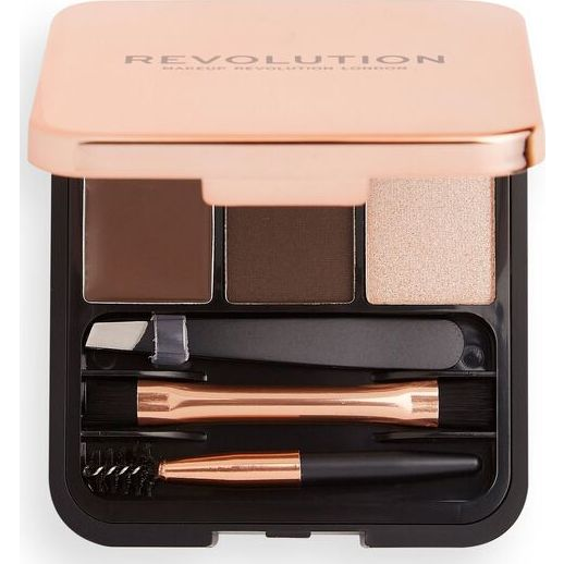 REVOLUTION Brow Sculpt Kit Dark 2.2 g