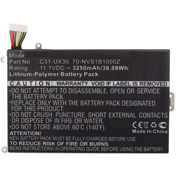 Bateria Portatil Coreparts 11.1v 3250mah Compatible Asus