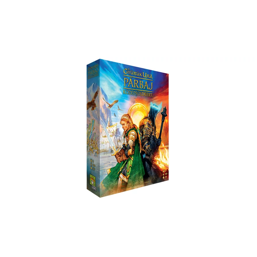 Gém Klub A Gyűrűk Ura - Párbaj Középföldéért kétfős stratégiai társasjáték (ASM34706)