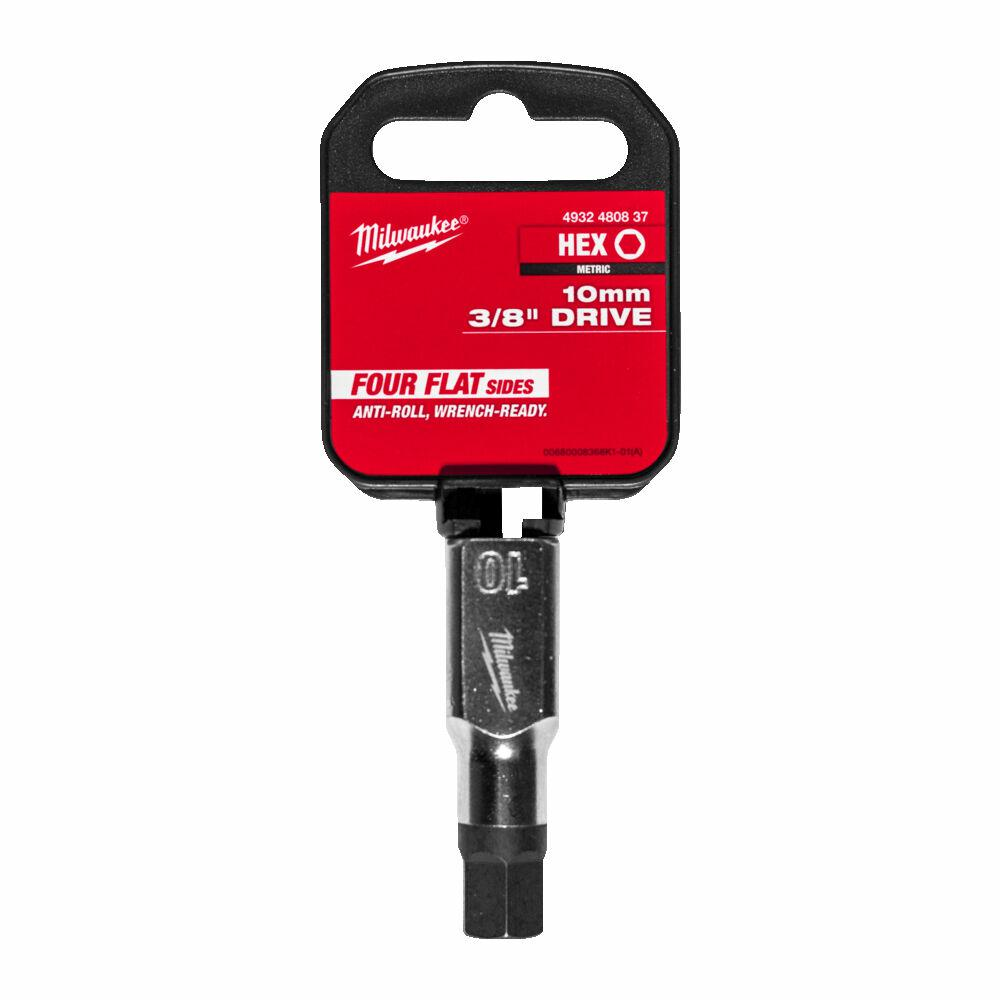 IMBUSZ DUGÓKULCS 10mm HEX 3/8'' MILWAUKEE 4932480837 (4932480837)