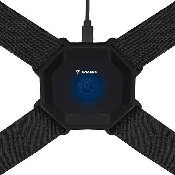 Trizand Univerzális testtartás javító beépített érzékelővel - Fekete