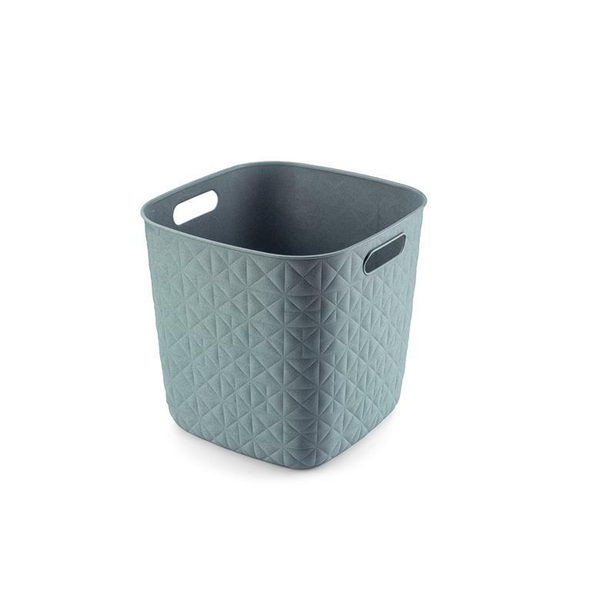 DOBOZ TÁROLÓ KOSÁR RENDSZEREZŐ TÁROLÓ DOBOZ MŰANYAG 15L