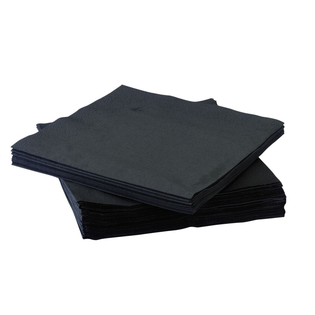 Tork Advanced szalvéta 2 rétegű 33x33 cm (200 db/csomag) fekete (477148) (T477148)