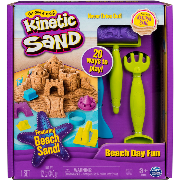 Kinetic Sand KNS ACK Beach Day Fun Kit GML