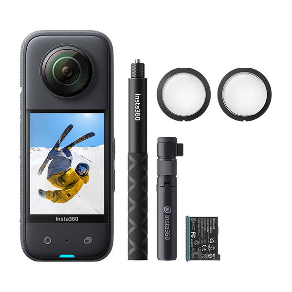 Insta360 X3 Akciókamera Creator Kit - Fekete