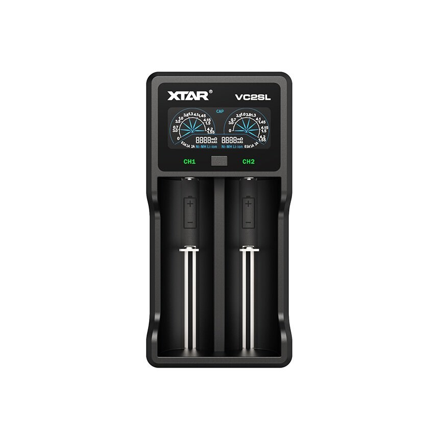 XTAR VC2SL 2x AA/AAA NiMH Li-ion Akkumulátor töltő (VC2SL)