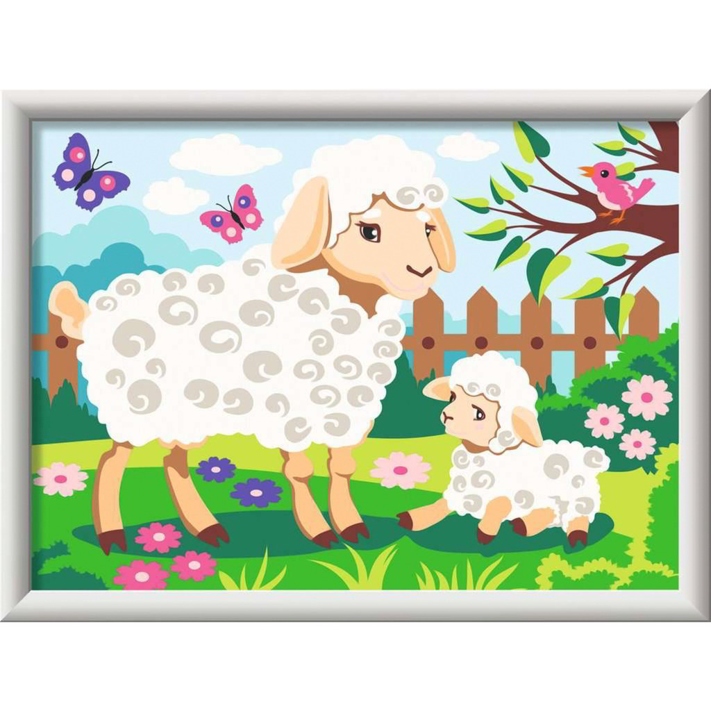 Ravensburger Paint by Numbers Bárányok számfestő készlet (23764)