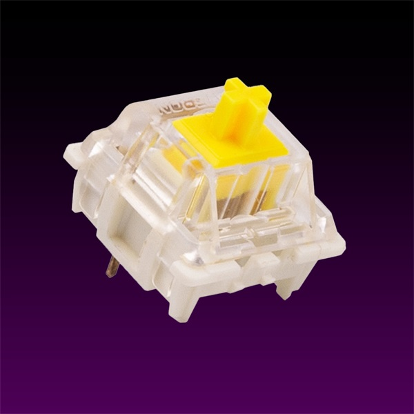 AVAX Billentyűzet Switch/Kapcsoló Gateron Milky Yellow Lineáris 35darab (GATERON_KS-3X1_MILKY_SWITCH35)
