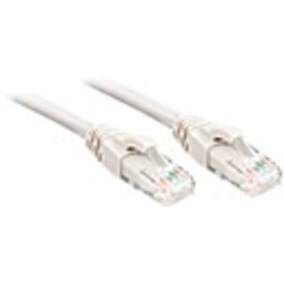 RJ45 Hálózat Csatlakozókábel CAT 6 U/UTP 0.30 m Fehér LINDY (48090)