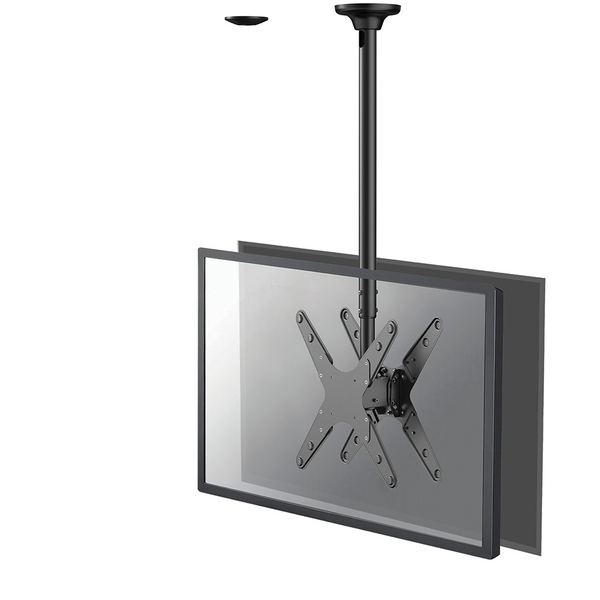 Neomounts FPMA-C340DBLACK skærmbeslag og -stativer 190,5 cm (75") Sort Loft
