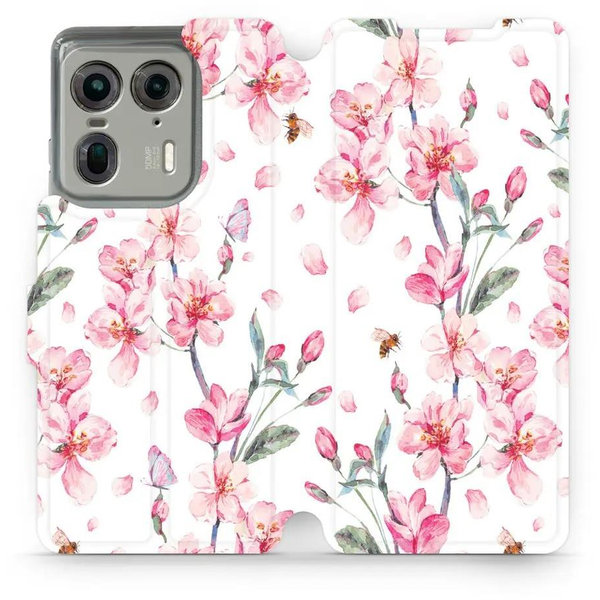 Mobiwear flip book for Motorola EDGE 50 Ultra - M124S