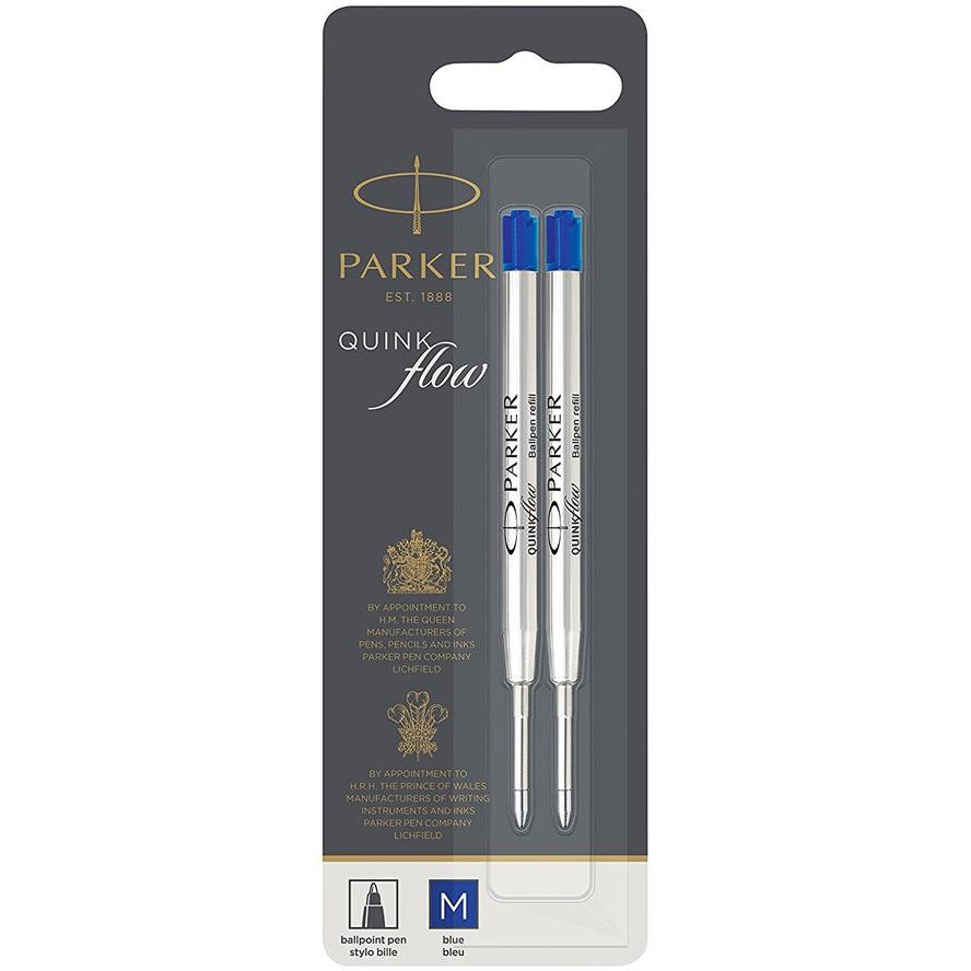 Parker QUINKflow Golyóstollbetét - M / Kék (2 darabos) (1950373)