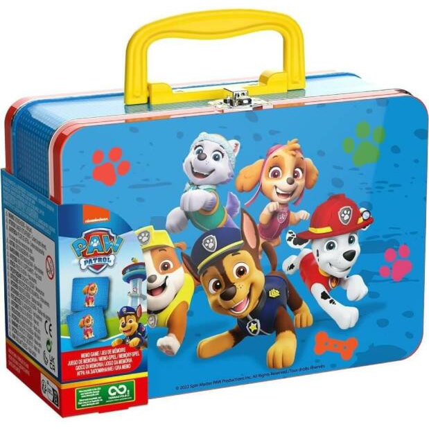 Spin Master Mancs őrjárat: memória játék fém dobozban (6066827) (spinm6066827)