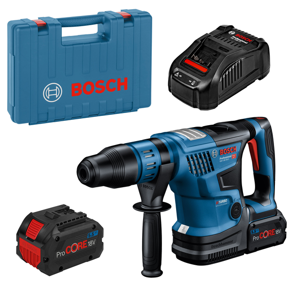 Bosch GBH 18V-36 C Professional 500 RPM SDS-max 5,1 kg Zwart, Blauw