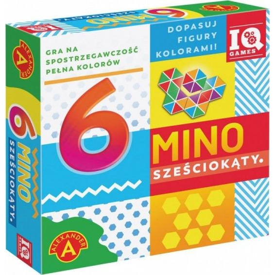 Alexander 6 Mino Sześciokąty Társasjáték