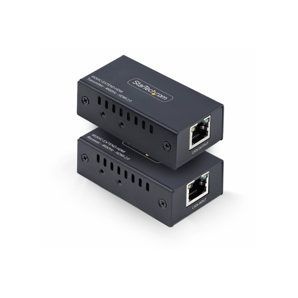 StarTech.com 4K50IC-EXTEND-HDMI audio/video extender AV-zender & ontvanger Zwart