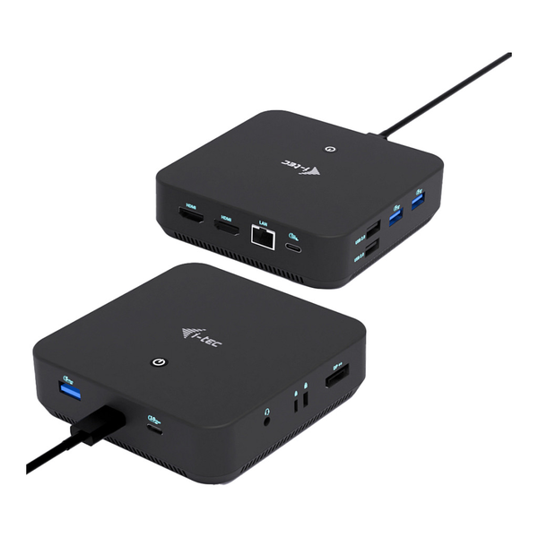 i-tec USB-C DP Dual HDMI Docking Station with Power Delivery 100 W