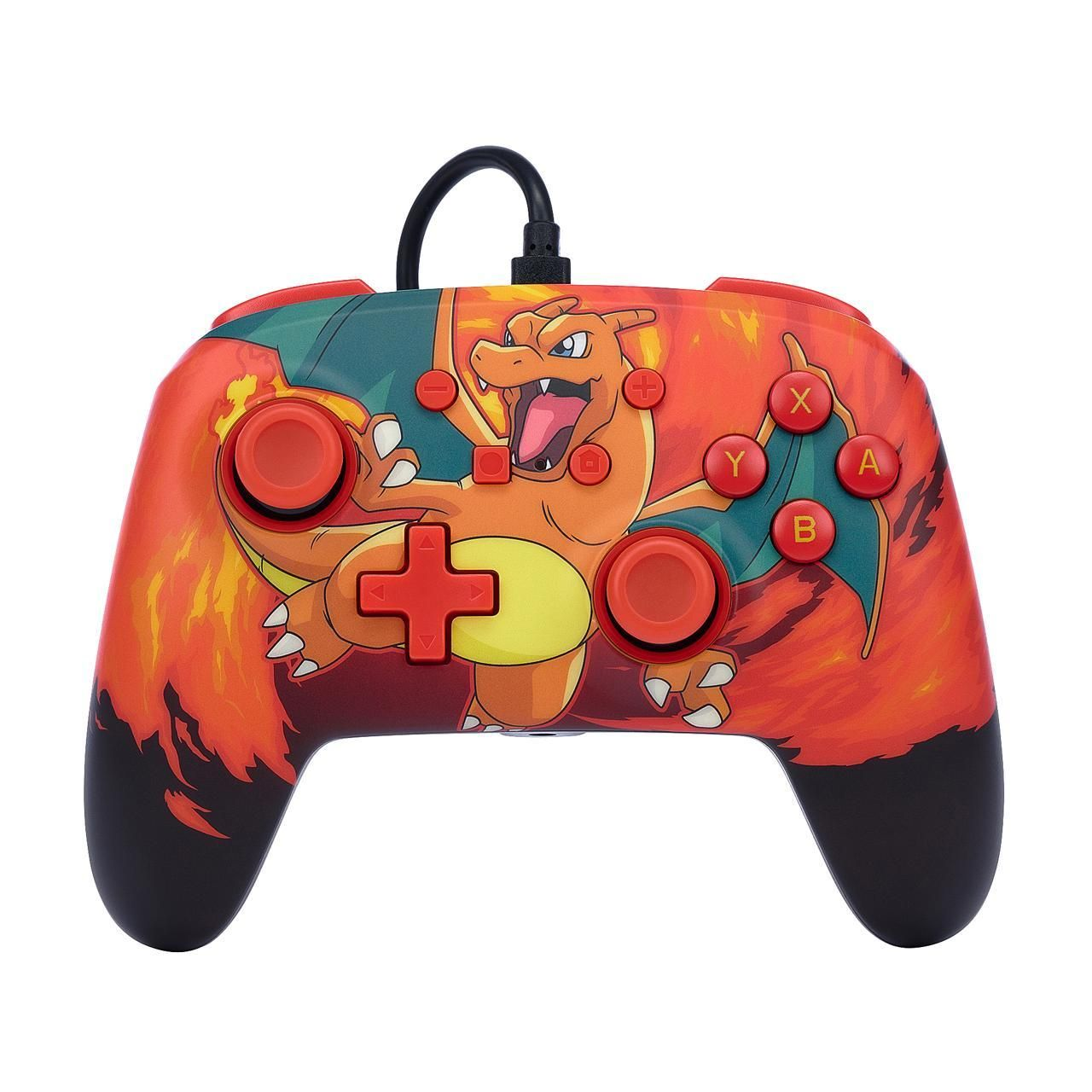 PowerA Enhanced vezetékes controller - Pokémon: Charizard Vortex (Nintendo Switch) (NSGP0040-02)