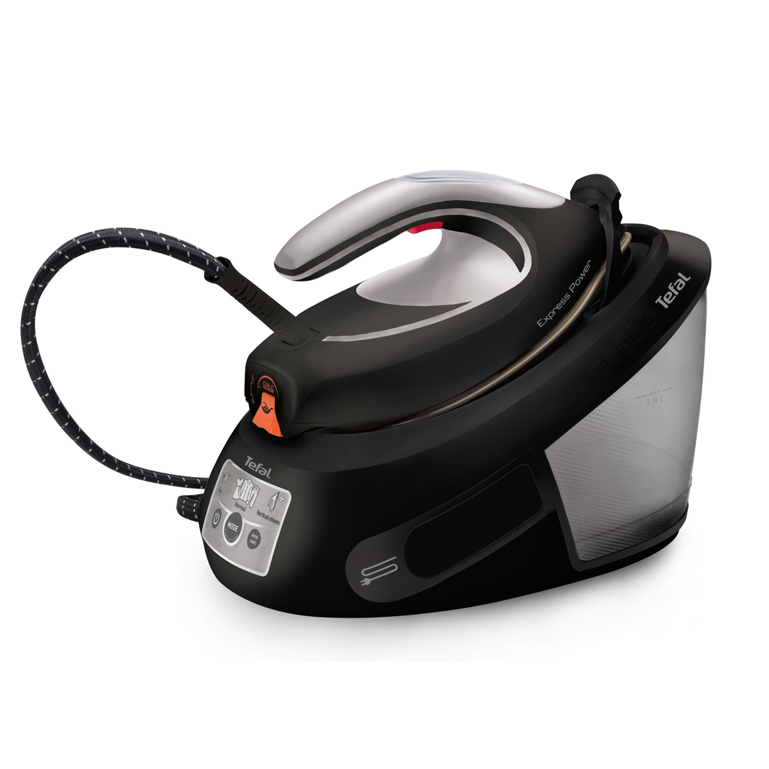 Tefal SV806 Express Power Gőzállomás - Fekete (SV8062E0)
