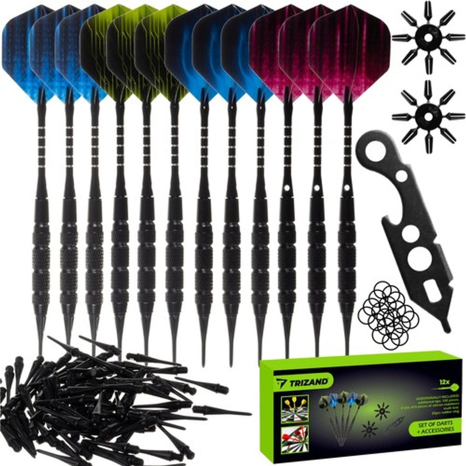 Trizand Dart Shafty Darts Kezdő Készlet (5904576552671)