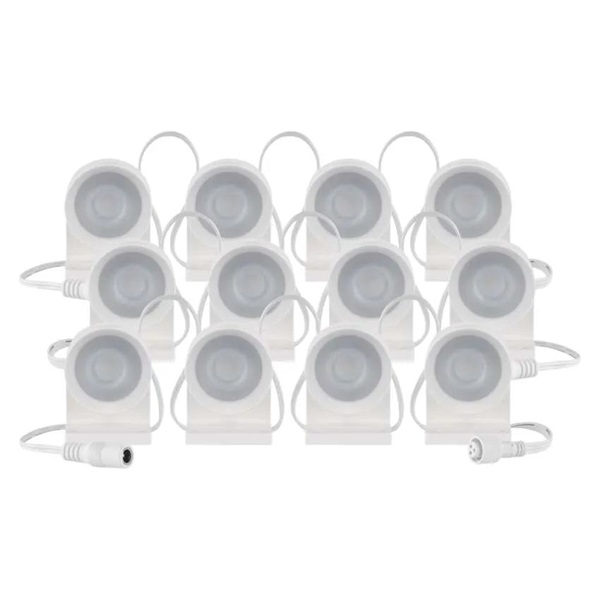 Emos GoSmart 255 cm-es lánc, 12 rész, 7 W, RGBIC+CCT, dimmelhető, WiFi LED reflektor (ZIW15CR)