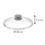 Tescoma UNICOVER fedő, sütőben is használható 30cm (619090.00)
