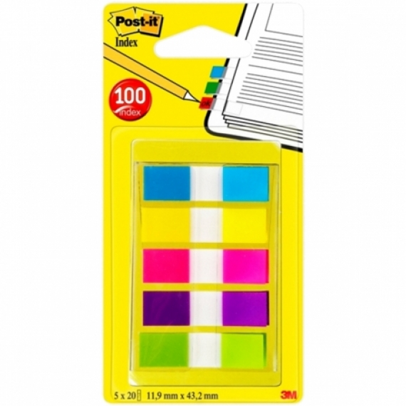 Plastové indexové záložky Post-it 100 ks