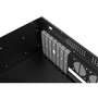 Lanberg 19" Fekvő rack ház 4U 430x350mm - Fekete