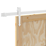 Ușa glisantă cu set de accesorii 83x232 cm din lemn masiv de pin, Ușa interioară "ORKDAL" 83x232x4 cm din lemn masiv de pin