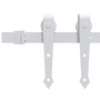 Ușa glisantă cu set de accesorii 83x232 cm din lemn masiv de pin, Ușa interioară "ORKDAL" 83x232x4 cm din lemn masiv de pin