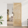 Ușa glisantă cu set de accesorii 83x232 cm din lemn masiv de pin, Ușa interioară "ORKDAL" 83x232x4 cm din lemn masiv de pin