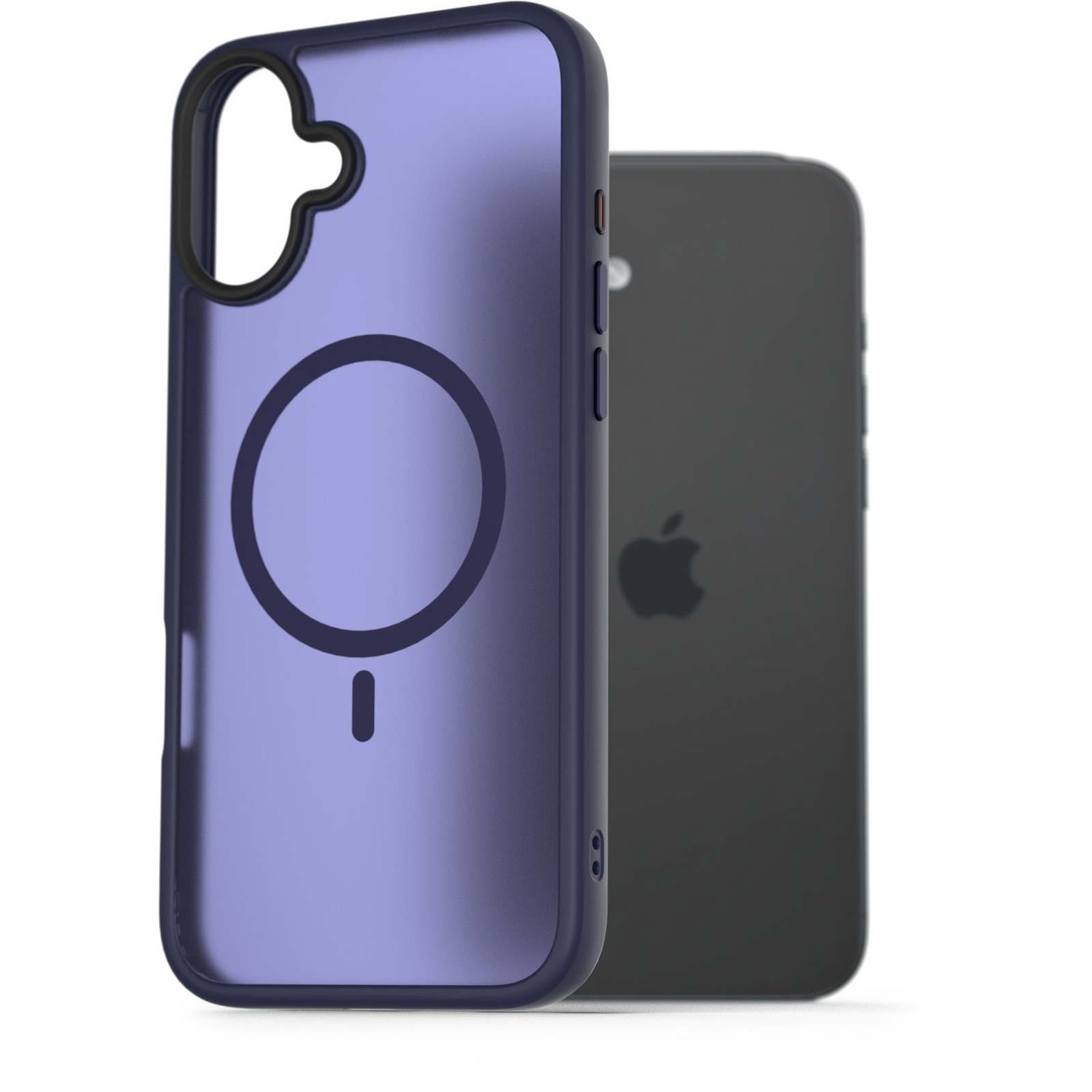 AlzaGuard Matte Case iPhone 16 Plus Magsafe világoslila tok (AGD-PCMM58V)