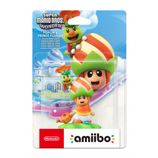 Nintendo Amiibo Poplin & Prince Florian Διαδραστική φιγούρα παιχνιδιού