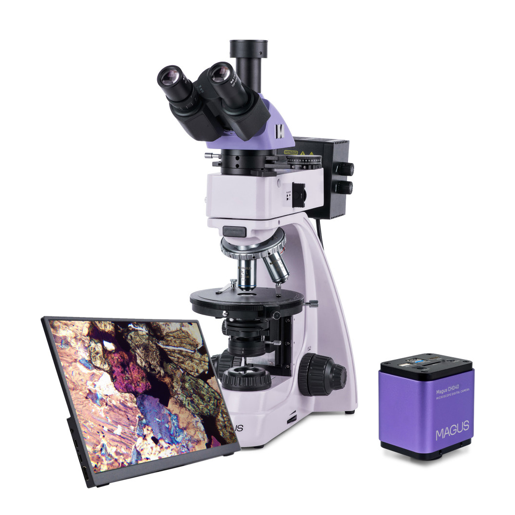 MAGUS Pol D850 LCD polarizáló digitális mikroszkóp (L-83043) (L-83043)
