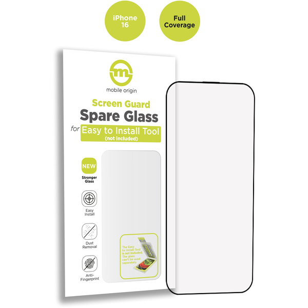 Mobile Origin Screen Guard Spare Glass Full Coverage iPhone 16 üvegfólia