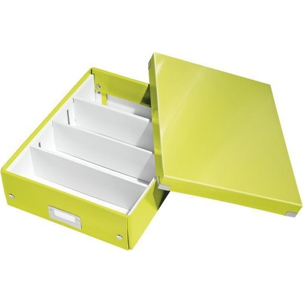 Leitz Click & Store WOW Кутия за съхранение Правоъгълен Полипропилен (PP) Зелен