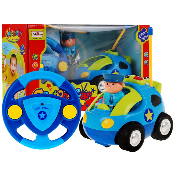 Ramiz távirányítós rendőrautó