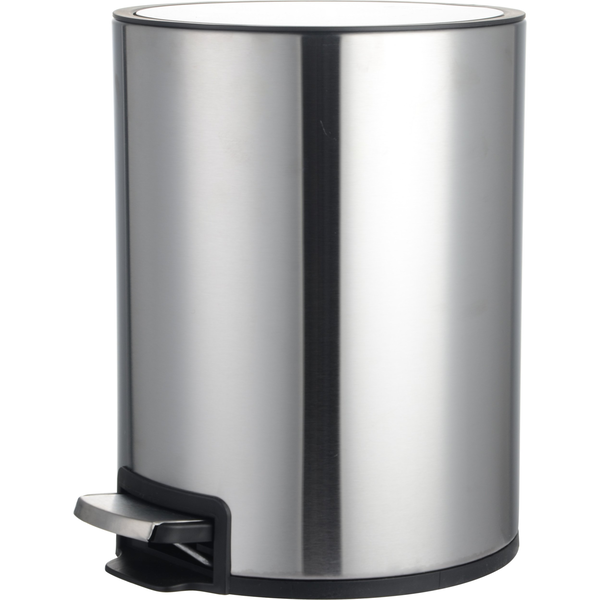 BIN ROUND WITH PEDAL T-Y24706SS 6L SATIN