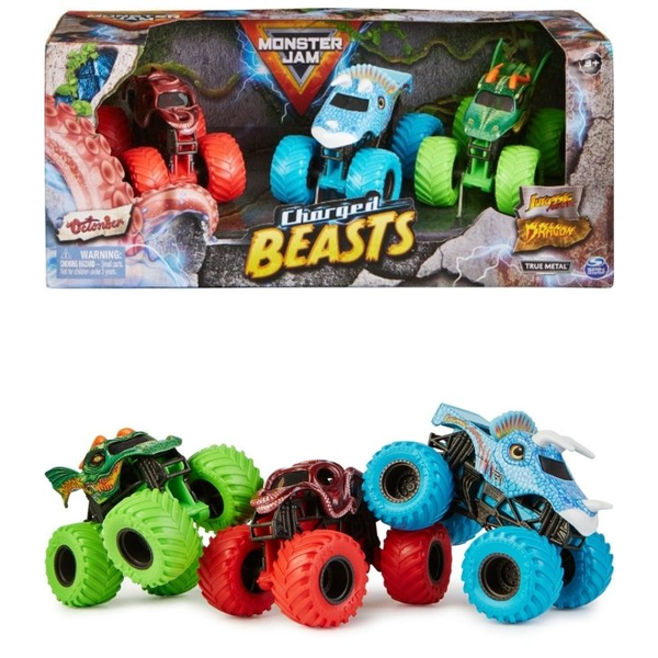 Monster Jam MNJ VHC 1to64 3pk M04 GML