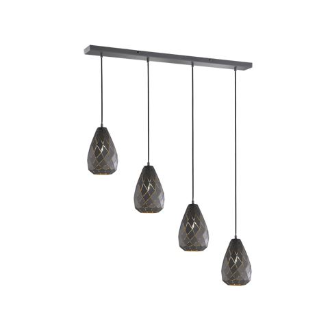Trio 301300442 Onyx 42W antracit függesztett lámpatest (t301300442)