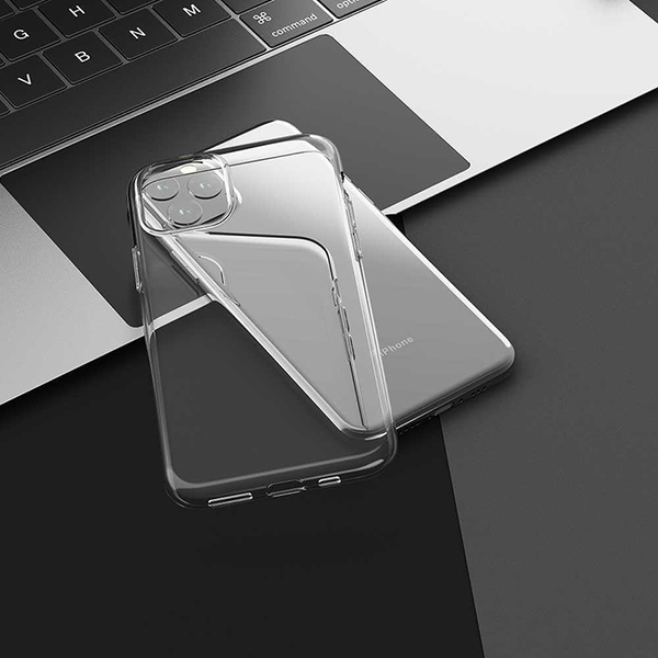 Devia ST319938 Naked iPhone 11 Pro Max átlátszó szilikon hátlap