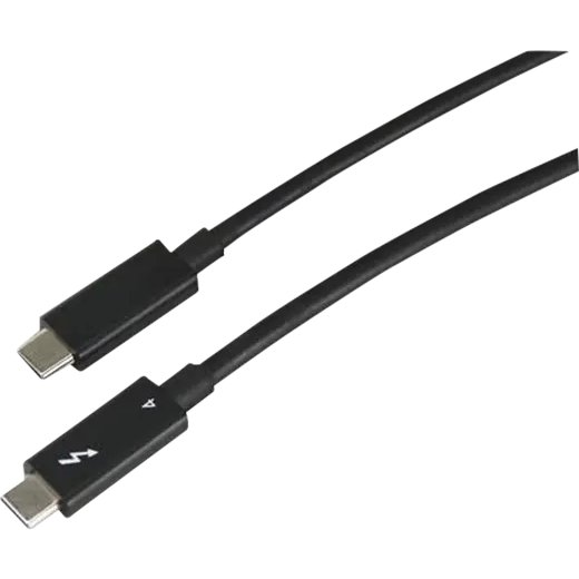 Lenovo 4Z51A40455 Thunderbolt kabel 2 m 40 Gbit/sek. Sort