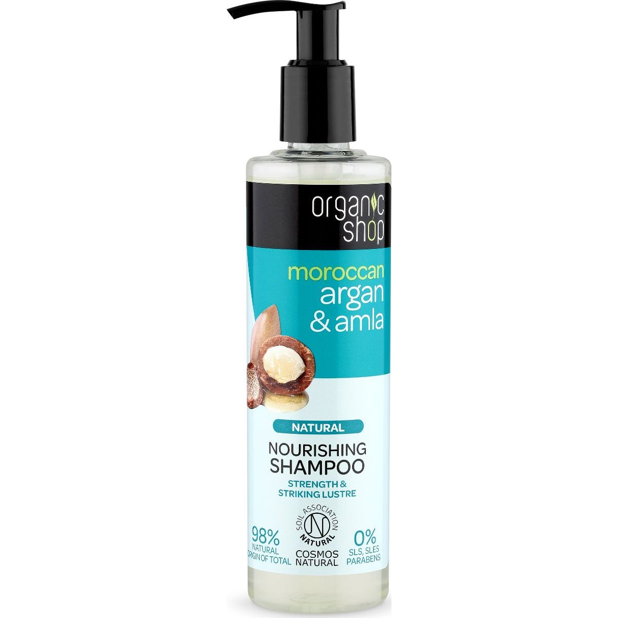 ORGANIC SHOP Tápláló sampon argánia és amla 280 ml (125716)